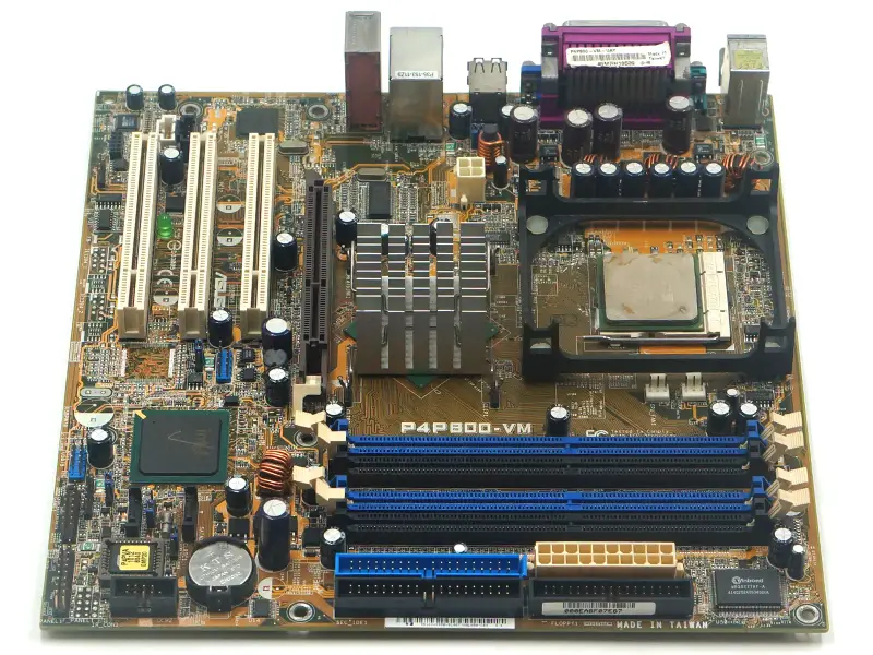 Scheda madre Asus P4P800-VM