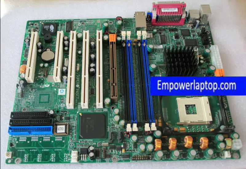 Scheda madre per apparecchiature industriali Supermicro P4SCT REV 1.11