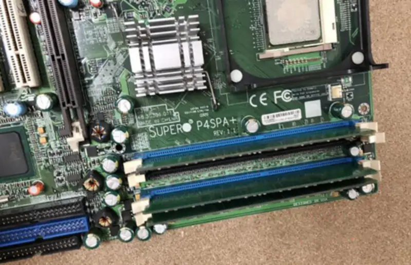 Scheda madre SuperMicro P4SPA+865G REV:1.1 Socket478 per apparecchiature di controllo industriale