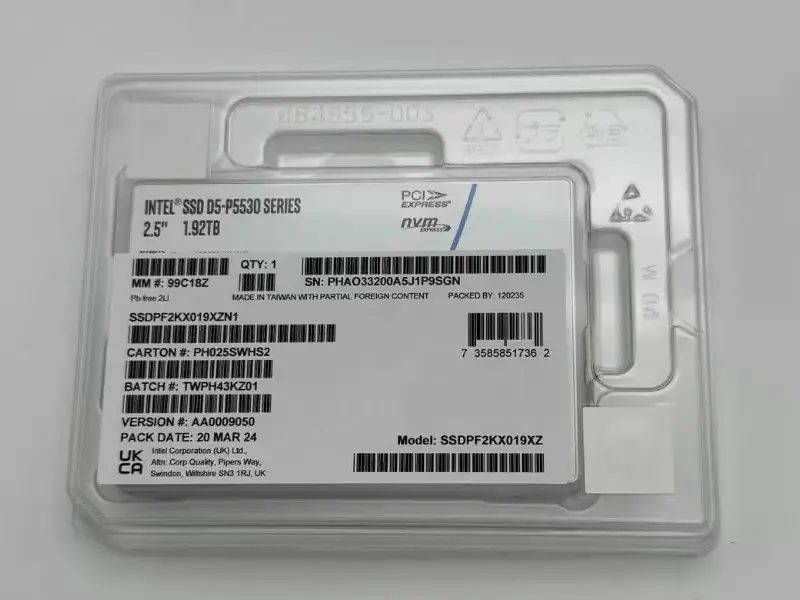 SSD Intel serie P5530