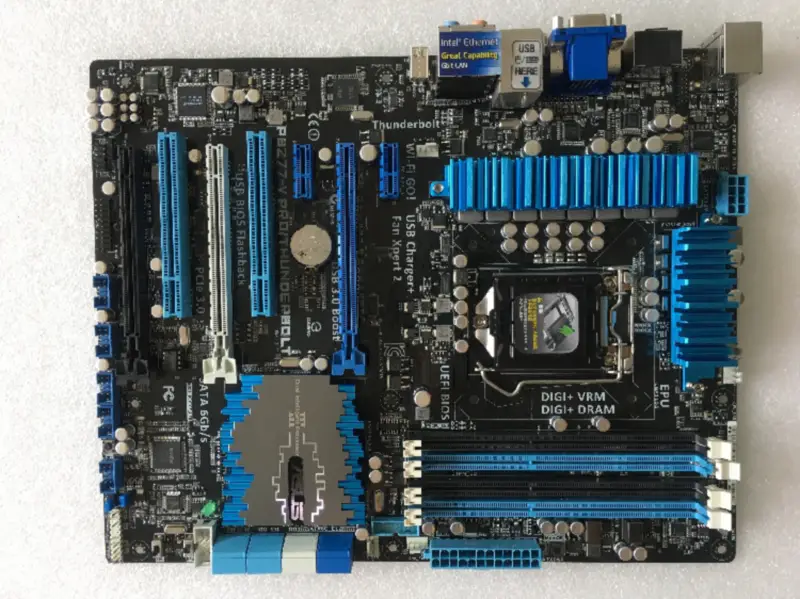 ASUS P8Z77-V PRO/Thunderbolt Scheda madre desktop Z77 Socket LGA 1155 i3 i5 i7 DDR3 32G ATX