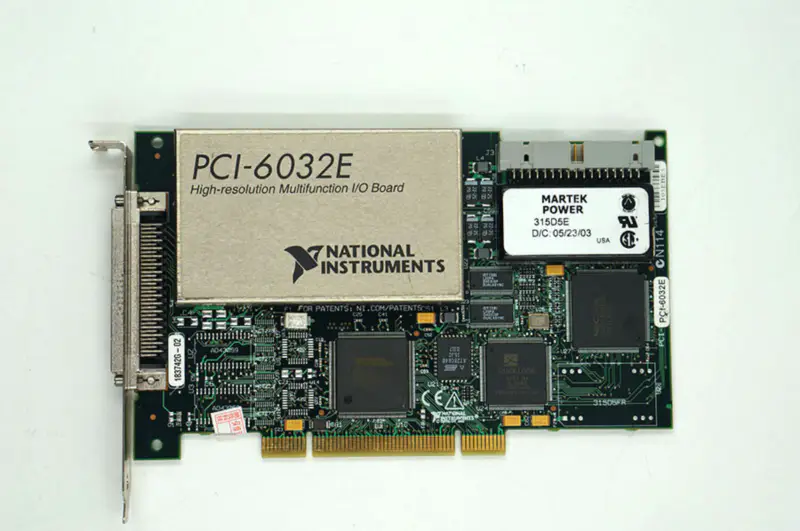 NI PCI-6032E Scheda di I/O multifunzione ad alta risoluzione Scheda DAQ usata