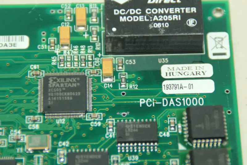 Scheda di ingresso analogico multifunzione PCI-DAS1000