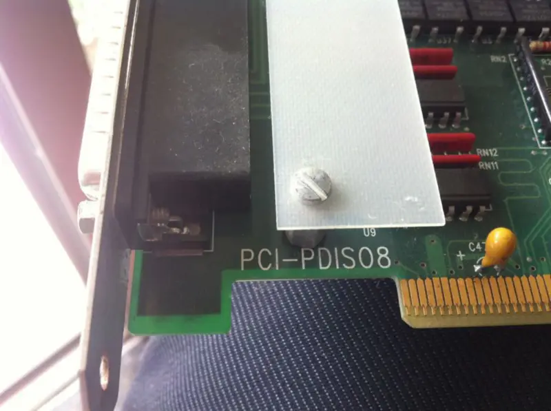 PCIP-SCOPE Scheda di registrazione dati PCI-PDIS08
