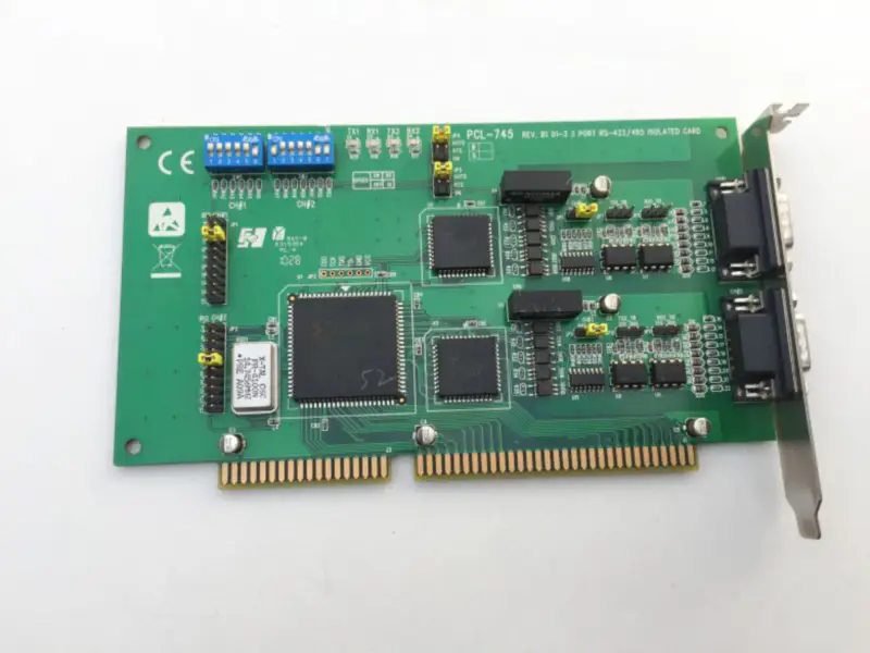 Scheda industriale RS-422/485 di Advantech PCL-745 REV.B1