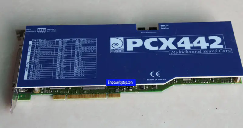 SCHEDA AUDIO MULTICANALE DIGIGRAM PCX442