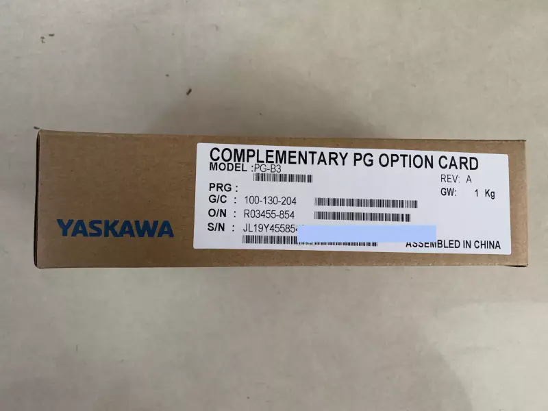 Scheda opzionale PG-B3 Yaskawa in omaggio