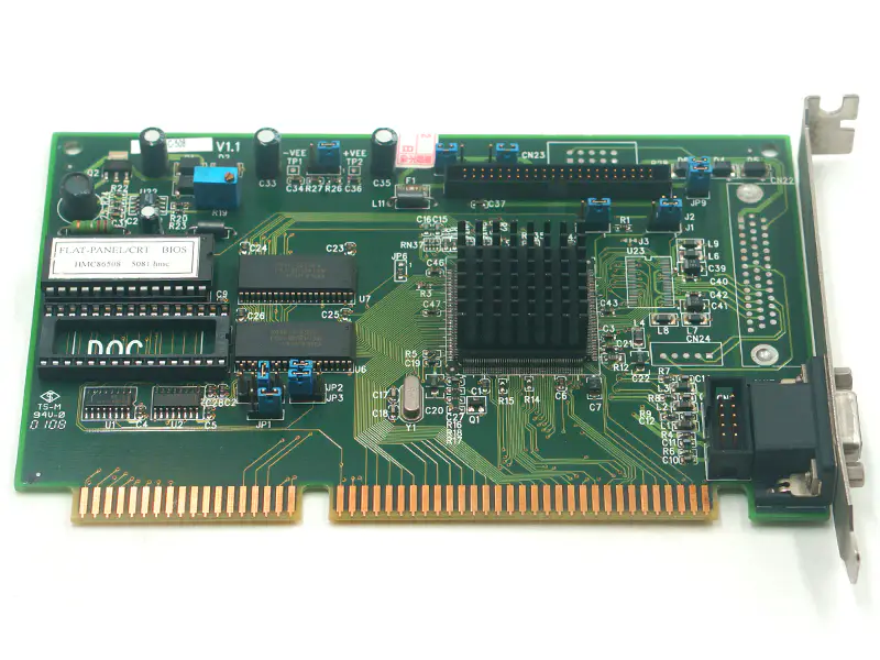 IEI PLC-508 V1.1 FLAT-PANEL/CRT BIOS TP6508 5081.HMC V1.1 ISA Bus LCD/CRT VGA Scheda madre industriale