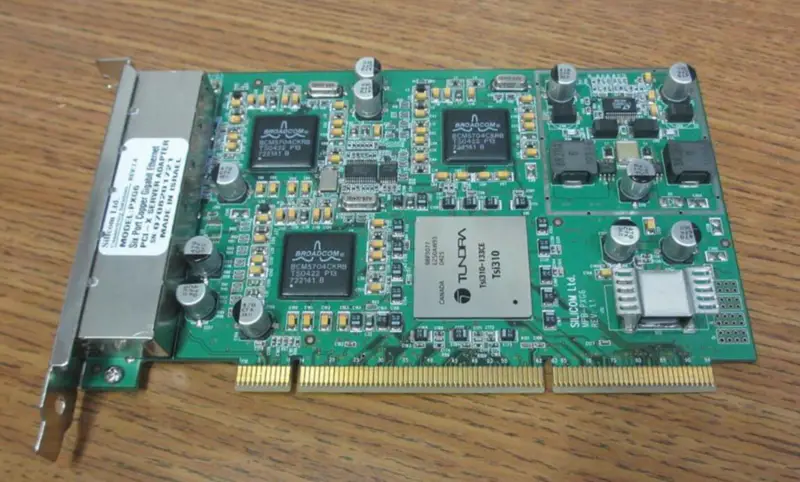 Scheda server PCI-X di rame di SILICOM PXG6 con sei porte