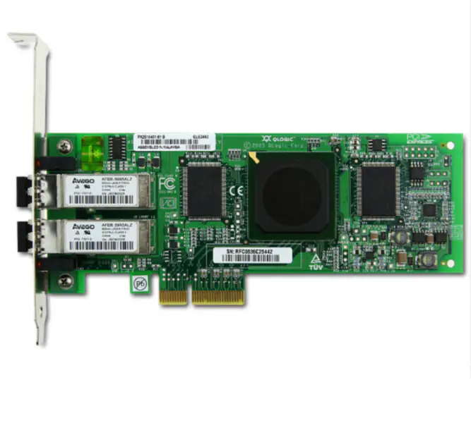 Scheda HBA QLogic QLE2462 da 4 GB Scheda PCI-E Fibre Channel