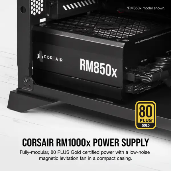 Cors Air Alimentatori Psu Rm1000x 1000w Oro Modulo completo Ventola Start-stop Risveglio intelligente Rps0125 Supporto Rtx 4090