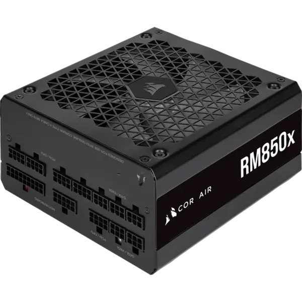 Cors Air Alimentatori Psu Rm850x 850w Certificazione Oro Modulo completo Ventola Start-stop Risveglio intelligente Rps0124