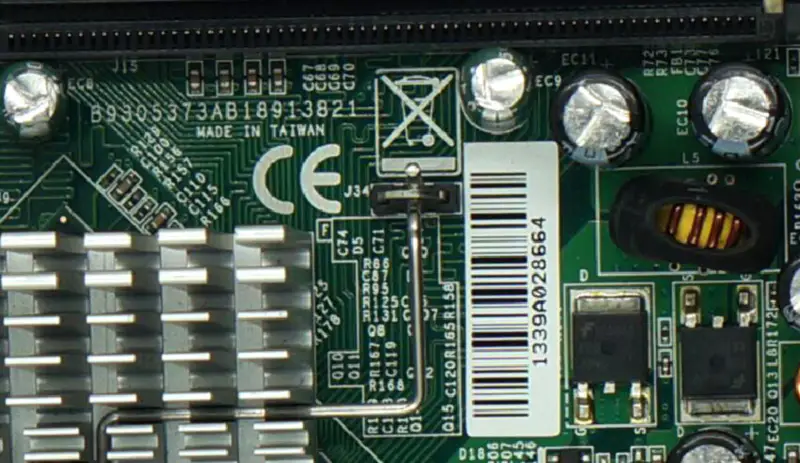 Portwell ROBO-8913VG2AR-VA BIOS:R1.00 B9305373AB18913821 scheda madre industriale