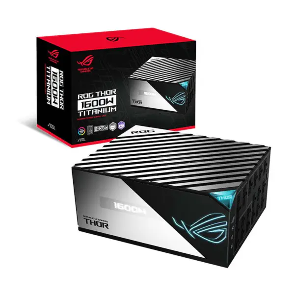Asus Alimentatori Rog Thor 1600t Gaming Psu Computer Alimentazione Supporto Rtx 4090 4080 Rog-thor-1600t-gaming