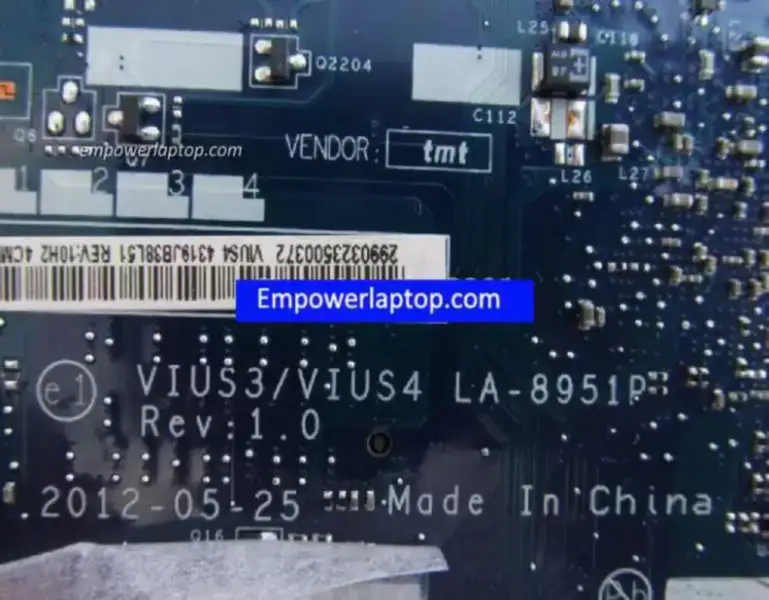 Scheda madre Lenovo IDEAPAD S400 LA-8952P 11SS90002932