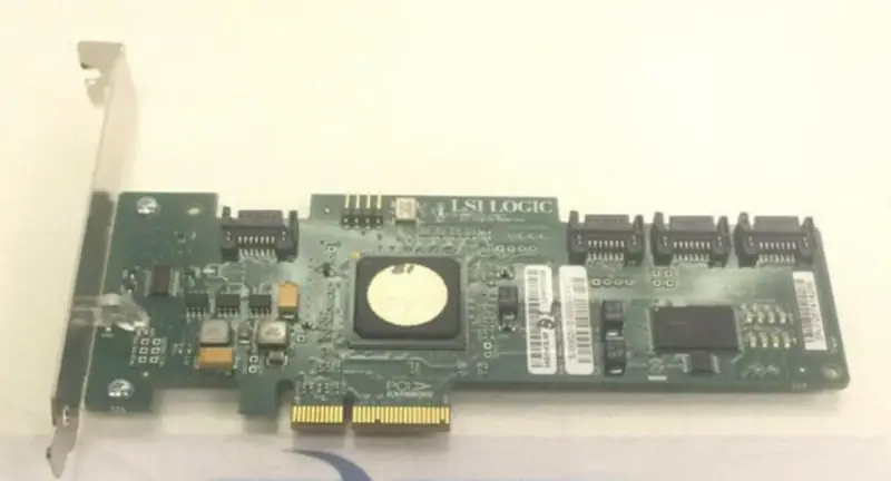 Scheda array LSI SAS3041E-HP 4 porte PCI-E 4X SAS SATA2 SATA
