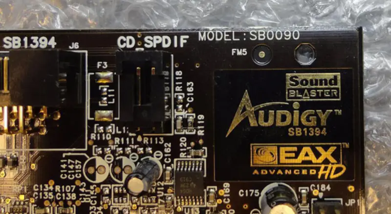 Scheda audio PCI a 5.1 canali Creative Sound Blaster Audigy SB0090
