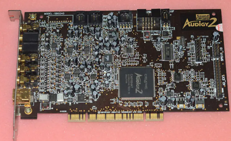 Creative Sound Blaster Audigy 2 SB0240 Scheda audio PCI a 7.1 canali