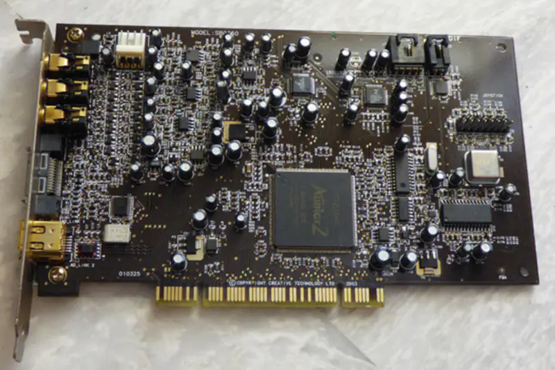 Scheda audio PCI a 7.1 canali Creative Sound Blaster Audigy 2 SB0360