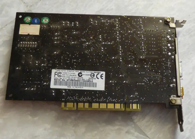 Scheda audio PCI a 7.1 canali Creative Sound Blaster Audigy 2 SB0360
