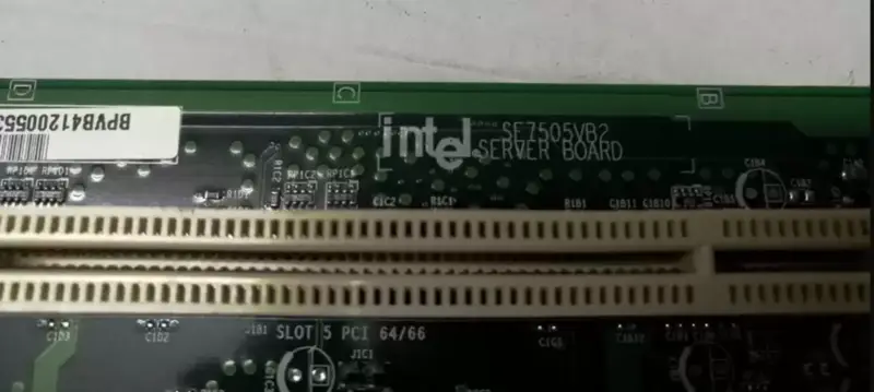 Intel SE7505VB2 604 interfaccia Scheda madre server Dual Xeon