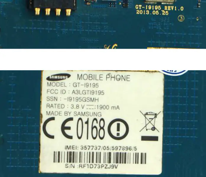 Scheda madre sbloccata Samsung Galaxy S4 Mini i9195