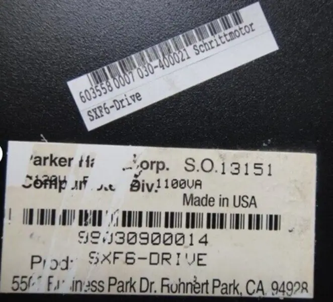 Driver PARKER SXF6-DRIVE