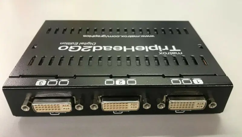 Adattatore multi-schermo Matrox TripleHead2Go Digital T2G-D3D-IF
