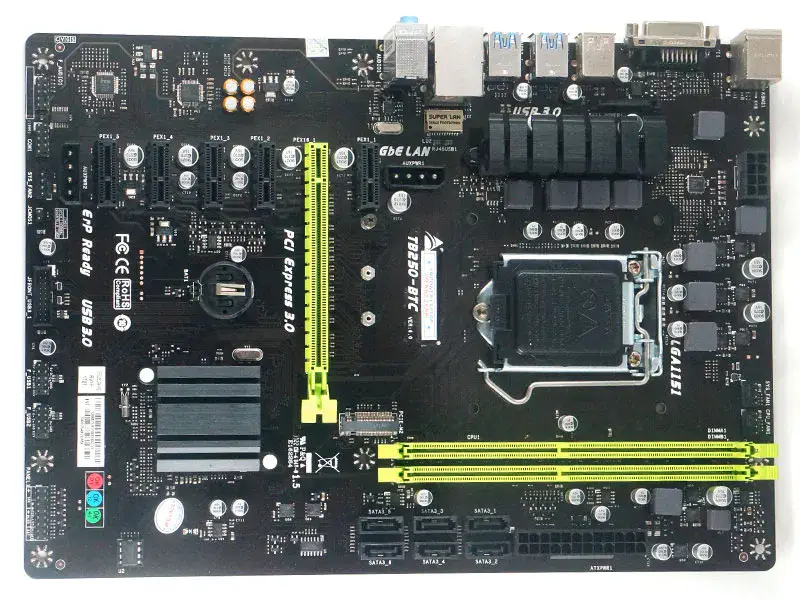 Scheda madre Biostar TB250-BTC TB250 LGA1151 6PCIE PC