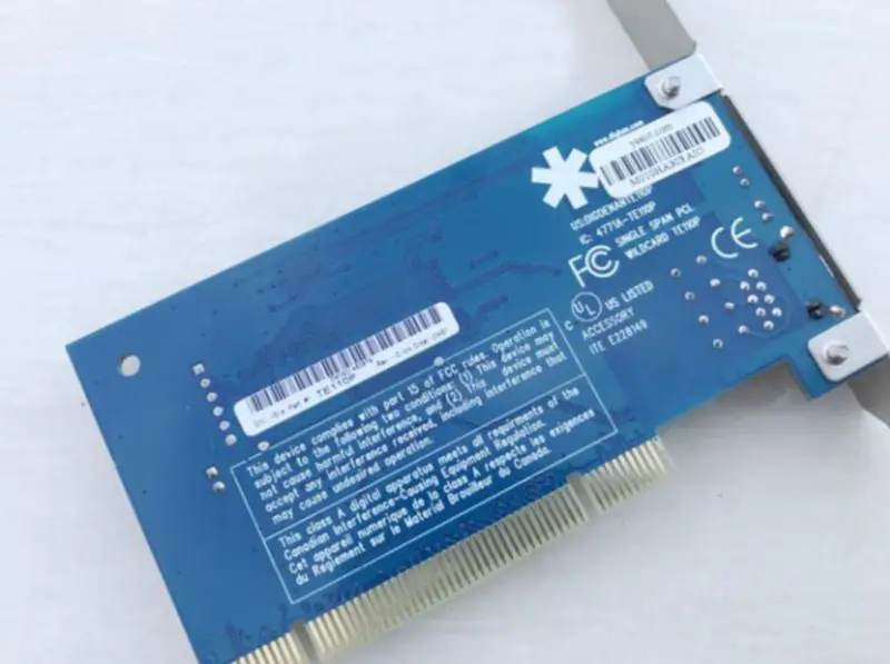 Scheda Asterisk E1 TE110P Scheda Asterisk digitale a 1 porta Scheda Asterisk E1/T1/J1 Porta singola