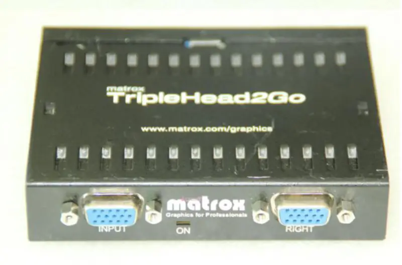 Adattatore digitale multischermo Matrox TripleHead2Go