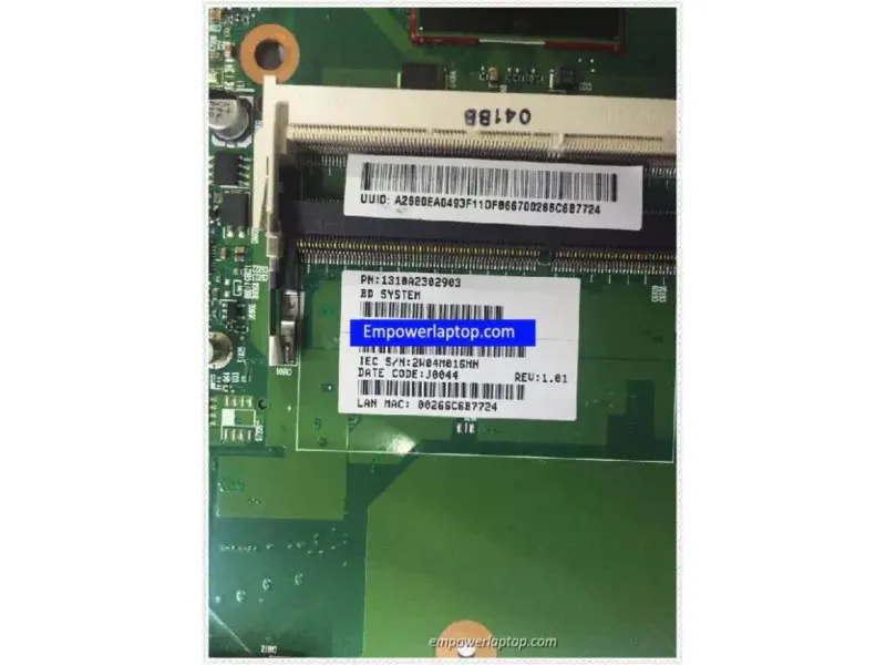 Toshiba V000185550 L500 L505 scheda madre per laptop