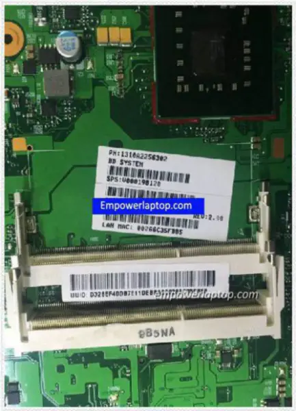 Toshiba SPS V000198120 satellite A500 A505 GM45 6050A2323101-MB-A01 Scheda Madre