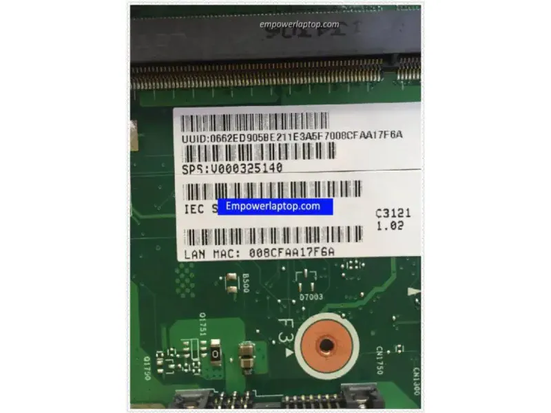 Toshiba SAE Satellite C55T V000325140 6050A2557501 scheda madre