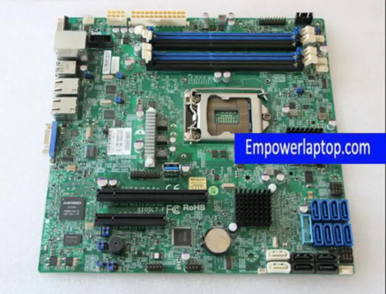Supermicro X10SL7-F C222 LGA 1150 Singel Scheda madre per server con supporto V2 V3 V4 CPU SAS