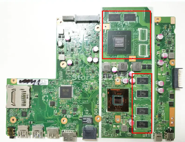 Asus X540SC 4G RAM Scheda madre con CPU N3700 per laptop X540S X540