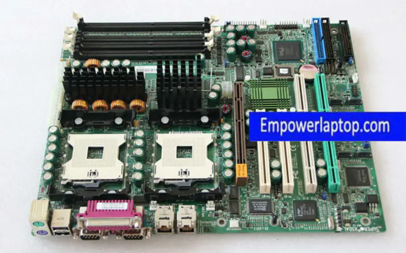 Scheda madre per workstation SuperMicro X5DAL-TG2 533 FSB doppia scheda di rete Socket 604