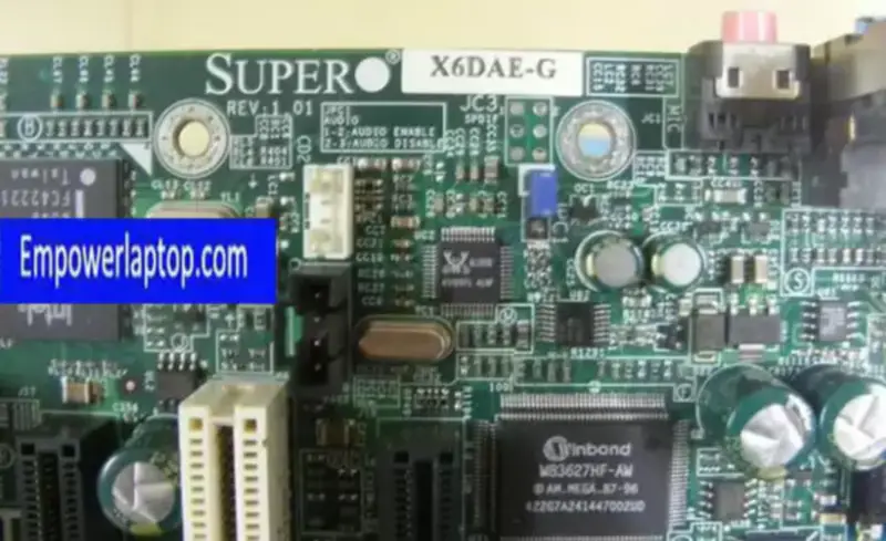 Scheda madre workstation SuperMicro X6DAE-G 800 FSB a doppio slot PCI-E