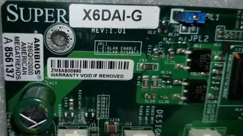 Scheda madre SuperMicro X6DAI-G Socket 604 Dual Xeon 800 FSB
