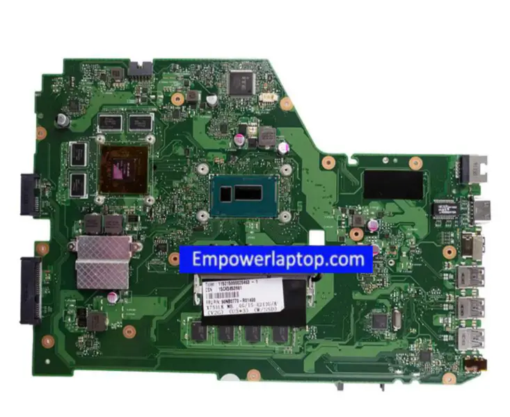 Asus X751LK con scheda madre 4G RAM integrata per computer portatile ASUS X751L