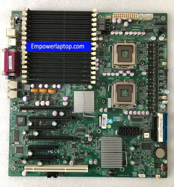 Scheda madre per workstation grafica SuperMicro X7DBI+ 771 Supporto 500OP 54 53 52