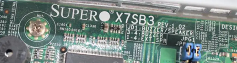 Scheda madre server SuperMicro X7SB3 REV 1.02