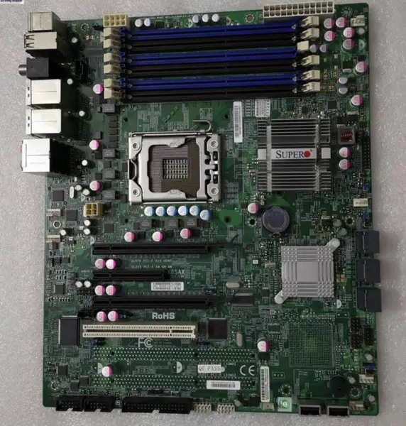 SuperMicro X8SAX REV 2.00 Scheda madre server LGA 1366 X58 DDR3