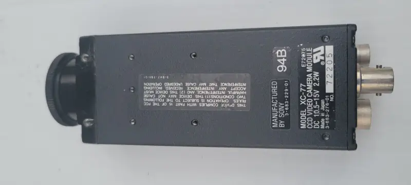 Telecamera industriale CCD monocromatica SONY XC-77