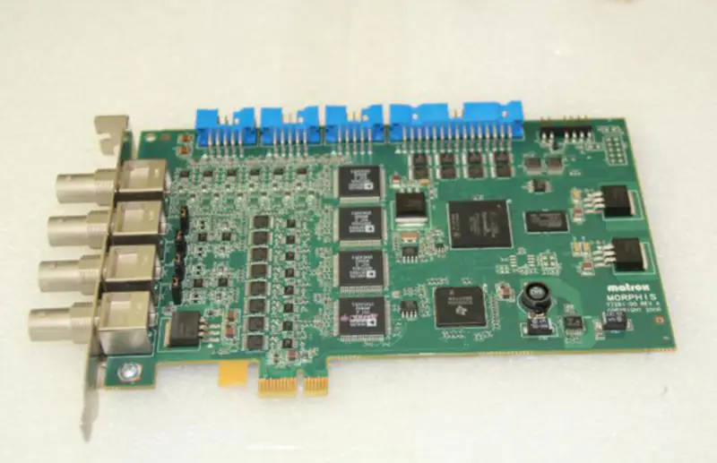 Matrox Morphis Y7281-00 MOR4VDE* Scheda di acquisizione immagini