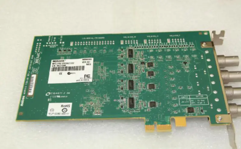 Matrox Morphis Y7281-00 MOR4VDE* Scheda di acquisizione immagini