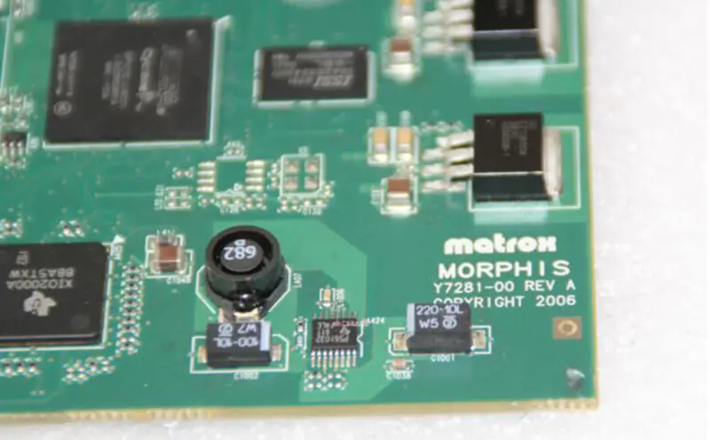 Matrox Morphis Y7281-00 MOR4VDE* Scheda di acquisizione immagini