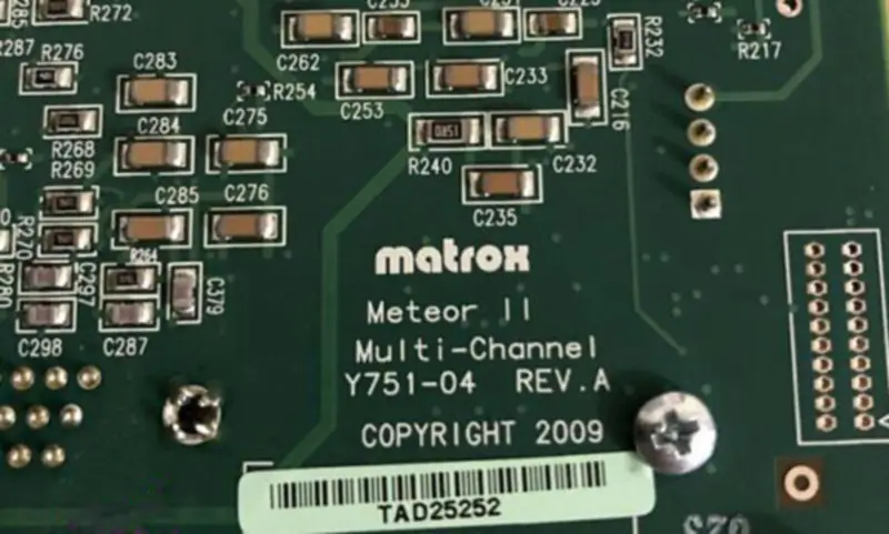 Scheda madre industriale Matrox METEOR2-MC/4* Y751-04 REV.A
