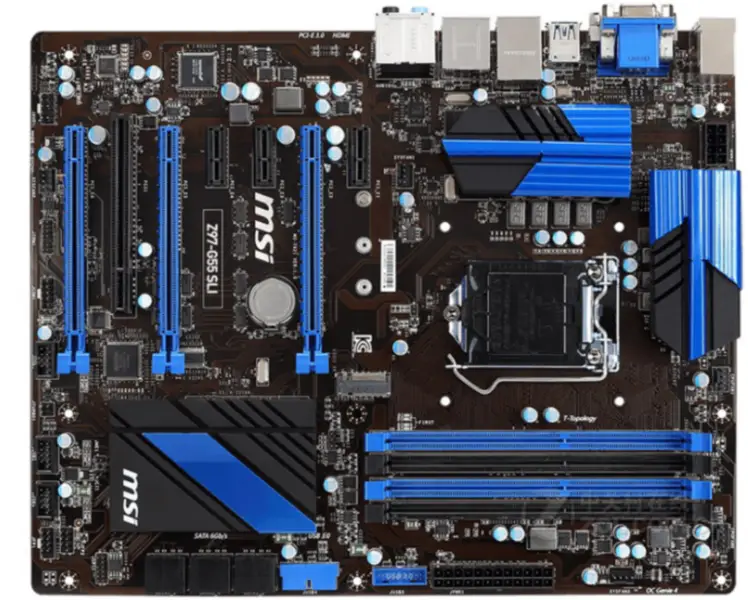 MSI Z97-G55 SLI Scheda madre DDR3 32GB PCI-E 3.0 M.2 VGA DVI i7 i5 i3 PCI-E X16