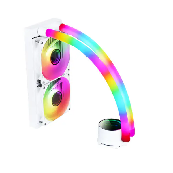 Dissipatore di alluminio Heatpipes di rame Raffreddatore di liquido di raffreddamento ad acqua